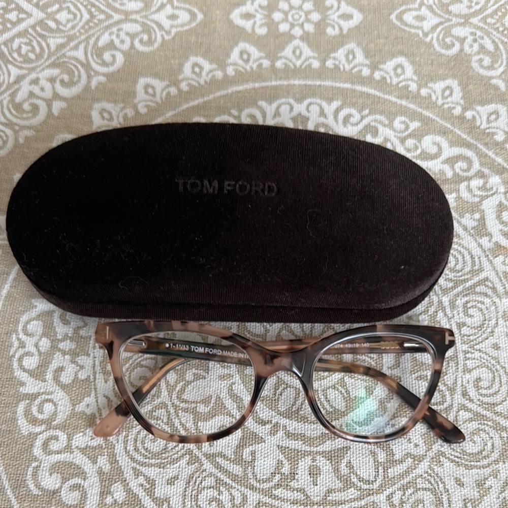 Tom Ford Brown Eyeglasses